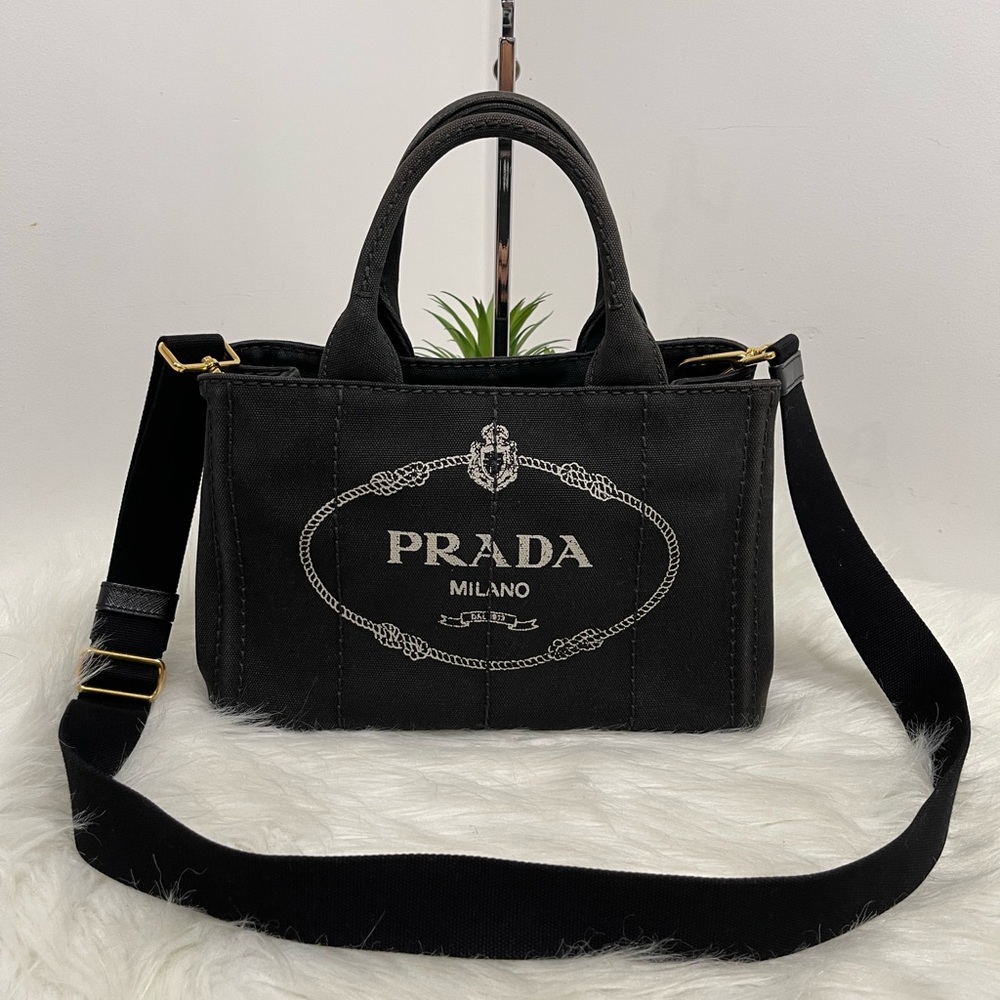 🔥SOLID 🔥 Canapa Canvas Small Tote w/ Adjustable Strap - Picture 2 of 16